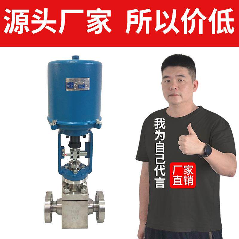 电动调节阀门ZDHS高压防爆蒸汽高温流动减压单座二通式薄膜