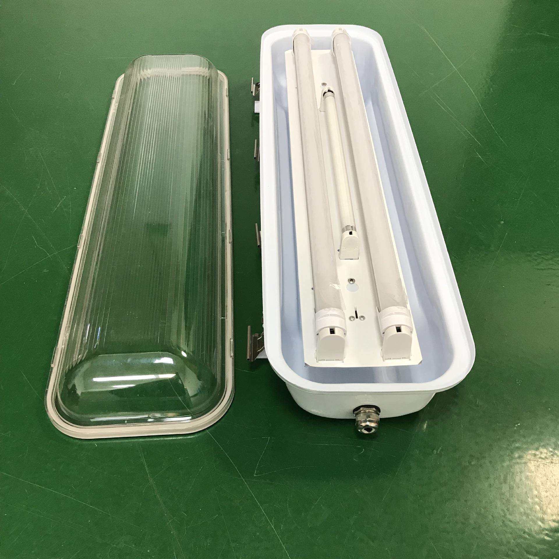 船用应急日光灯具甲板过道荧光舱顶灯led船舶机舱灯不锈钢三防灯