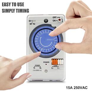 MT17824小时7天220V 240VAC机械周时控