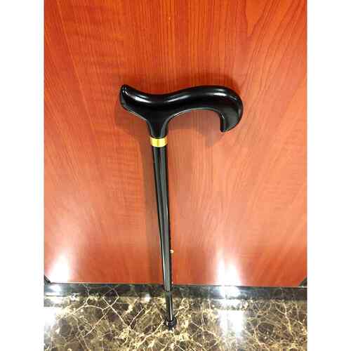 高档英式绅士手杖英登式风格实木杖手杖镶钻黑色文明手碳纤维山手