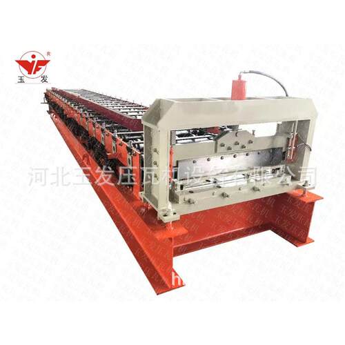 打包箱房屋框架顶梁压瓦机整套宿舍活动房机器型材搭建设备