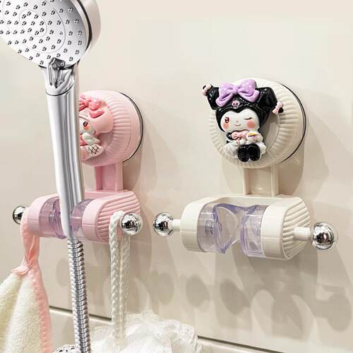 儿童花洒支架卡通可爱浴室洗澡淋浴喷头吸盘固定器底座挂钩可移动