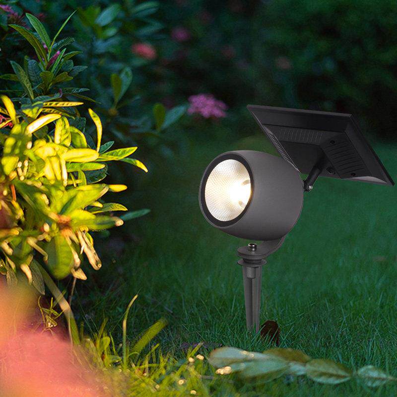 太阳能户外射树灯防水景观投光灯园林别墅庭院照树灯草坪灯插地灯