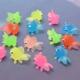 Toys Gold Simulation Rubber Soft Bath Baby Fish Mini 7pcs