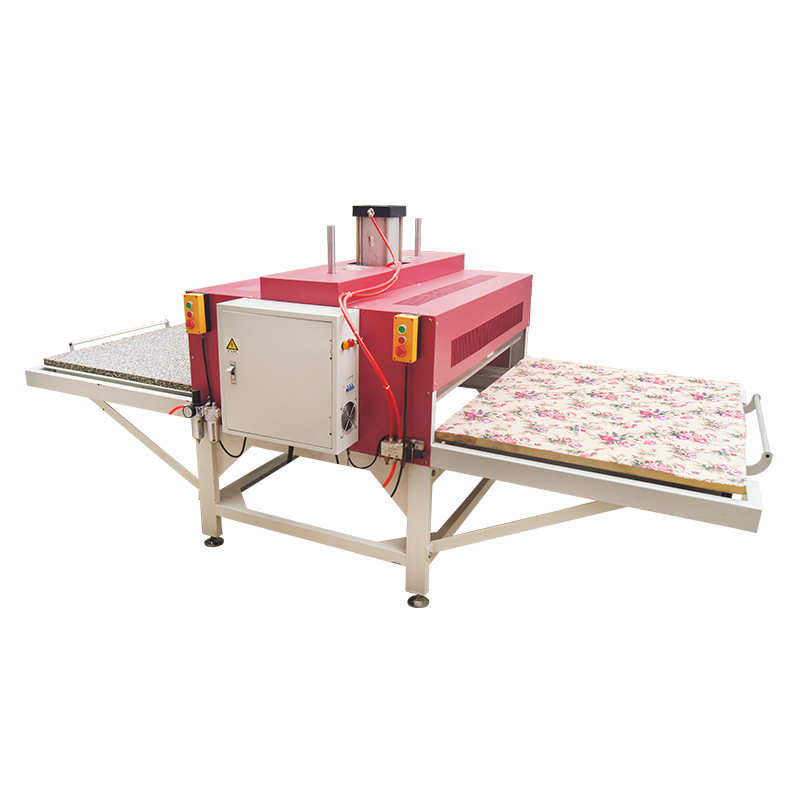 至上双边双工位热升华机烫画机  热传印服装压烫机转印设备80*100