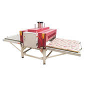 100 压烫机转印设备80 至上双边双工位热升华机烫画机 热传印服装