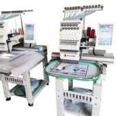 多功能电脑绣花机全自动家用服装 帽绣双头刺绣设备成衣绣绣花机