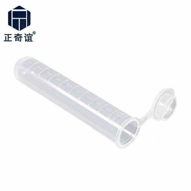 正奇谊10ml离心管圆底连盖带刻度塑料管200支/包