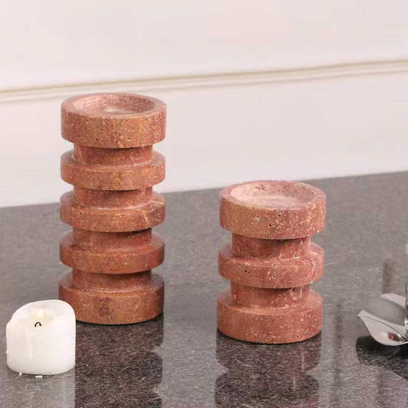 美豹简约大理石烛台设计师样板房间餐桌电视柜软装工艺品摆件饰品,家居饰品,装饰摆件,淘宝优惠券,粉丝福利购,淘宝优惠卷