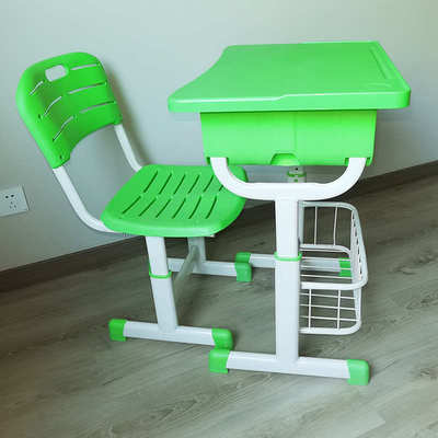 学校课桌椅小学生课座椅儿童单人课桌椅辅导班培训班桌椅