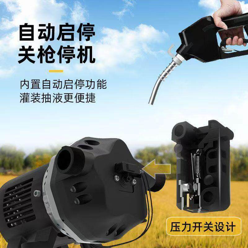 80L药泵耐腐蚀酸碱自吸隔膜泵12V24V加加药水神800器化工泵溉抽灌