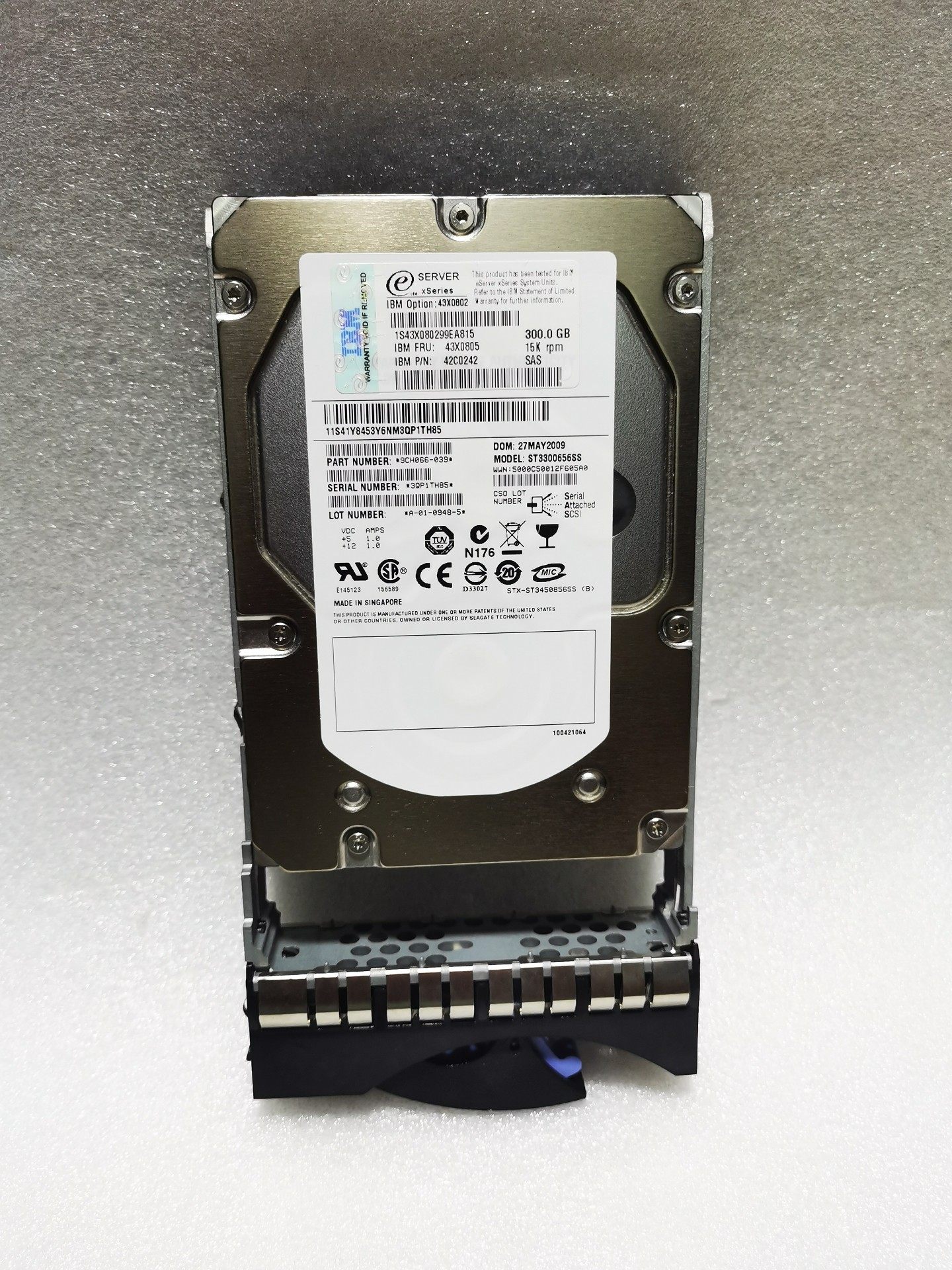 上海现货IBM 43X0805 43X0802 300G 1