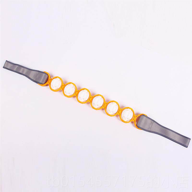 正品拉背条按摩器神多能功疏通经络颈椎腰部滚轮手动拉器去富背贵