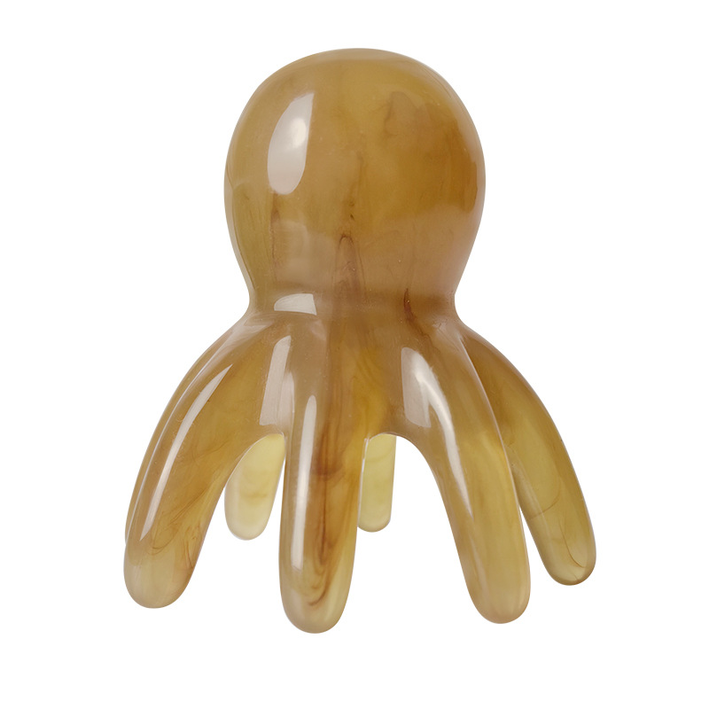 章鱼梳子头部经络男士唇部磨砂膏