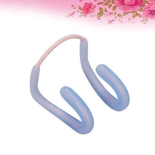 Swimming Nose Clip Clips Ear Plugs for Water Blue Swimmer