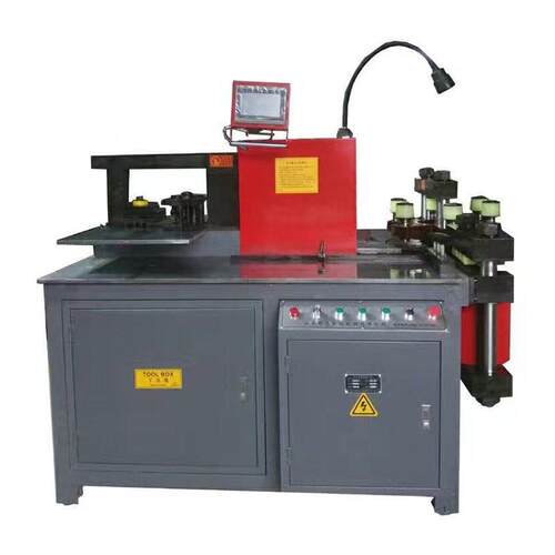 数控生母线加工动机MX30-1BK自挡料铜牌折弯机产设备液压电动冲孔
