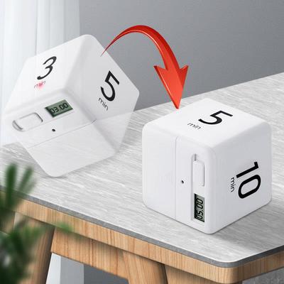 多功能计时器提醒学生做题闹钟电子翻转定时器时间管理器厨房烹饪