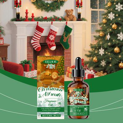 EELHOE Christmas Aromatherapy Essential Oil, emitting a warm