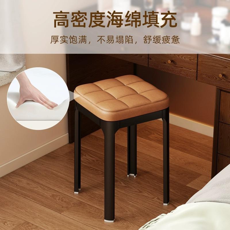 软包塑料凳胶子家用实耐用厚塑pp2600方便收结纳的叠放餐桌方加板