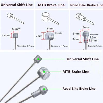 A1 Bike Brake Cables Stainless Steel Brake Shift Cable Wire