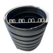 地伞状管缠绕管排污双高电熔缠绕水埋塑料pp 筋道路承插400