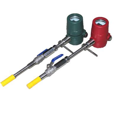 热式气体质量流量计PT300PT1000通讯4-20mA插入式220V/24V