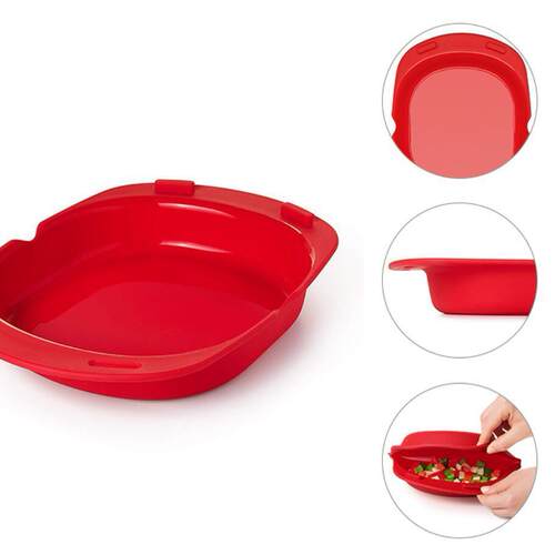 Microwave Thick Silicone Egg Fryer and Omelette Maker, Multi