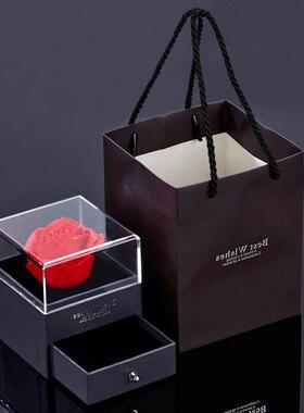 Projection Necklace Set With Rose Gift Box 100 Languages I L