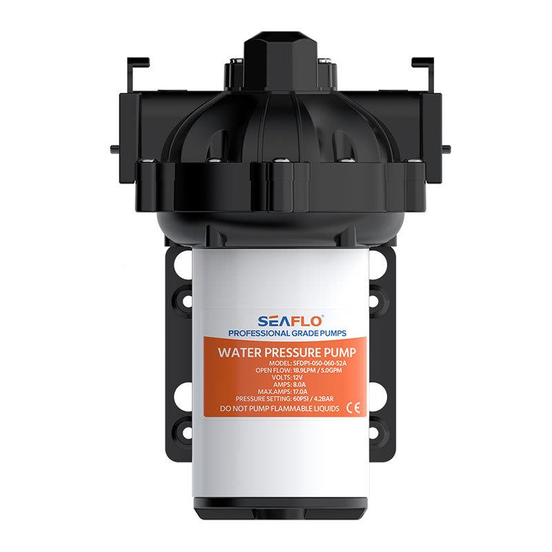 12V型抽水泵SEAFLO 流量带压力开关自增压泵家用微全吸自动大隔膜