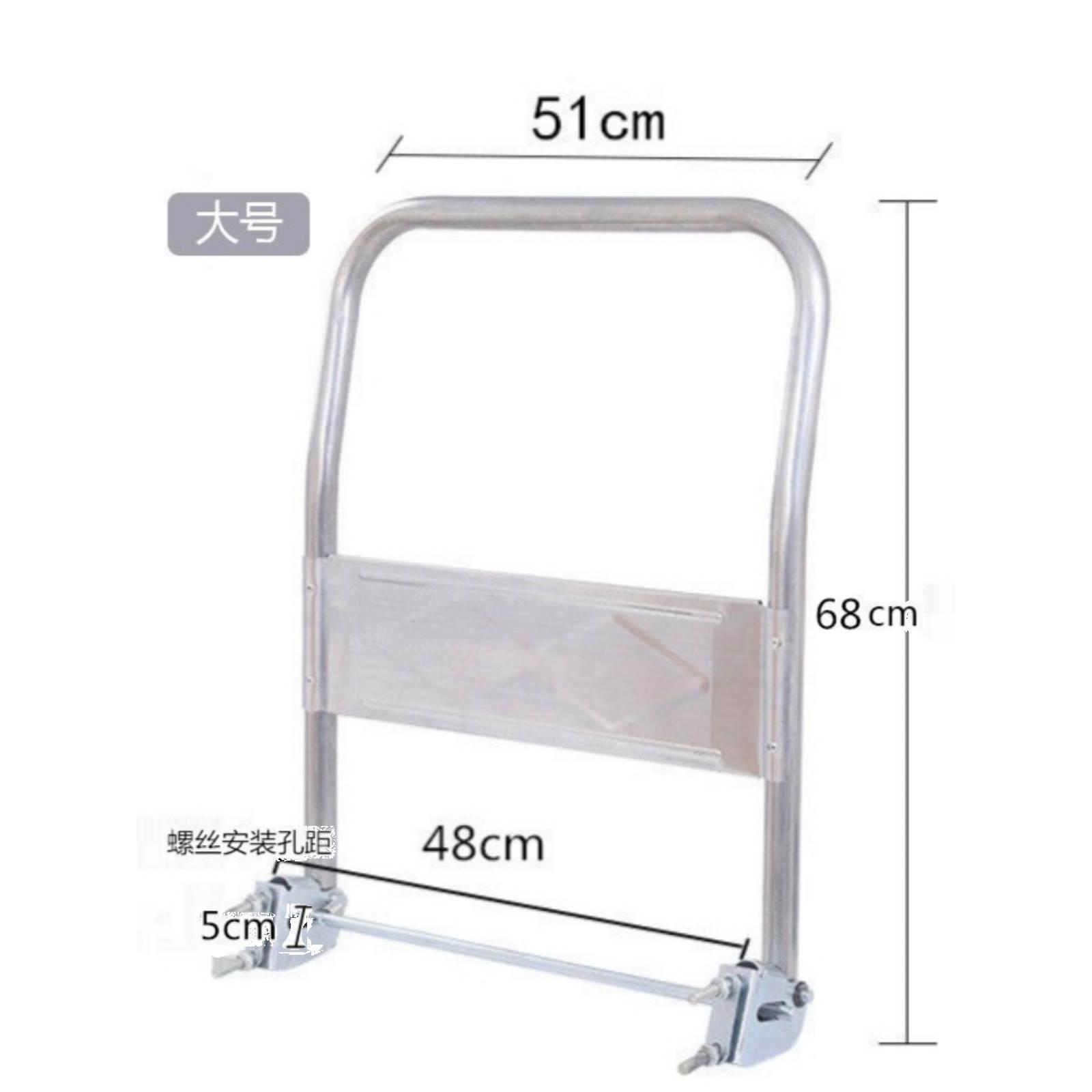 手推车拉手把手平板车折叠把手推货车配件扶手活动手把加厚钢管