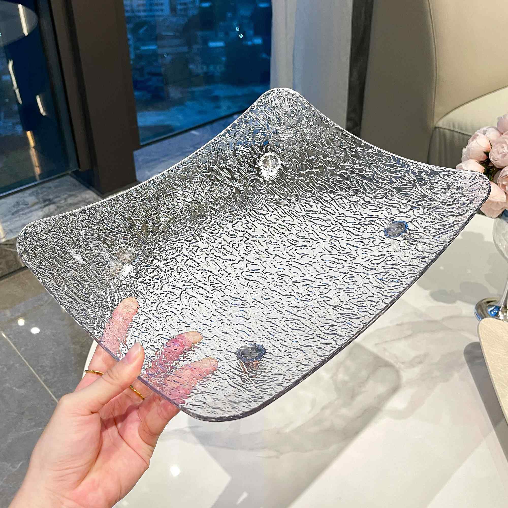 【正品旗舰店】轻奢高档水果盘2025新款客厅家用茶几干果盘糖果零