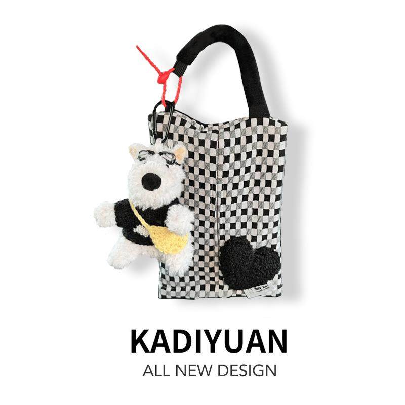 可爱西高地汽车纸巾包挂袋车载卫生纸盒车内用座椅收纳纸巾袋挂式,汽车用品/电子/清洗/改装,车用纸巾盒/套,淘宝优惠券,粉丝福利购,淘宝优惠卷