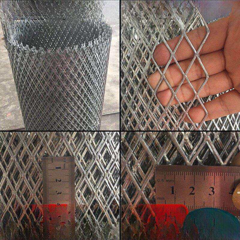钢网菱形防护网丝网丝网丝网小孔拉伸网护栏栅栏脚手架踏板网