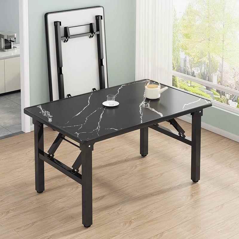 折叠桌子家用矮桌吃饭桌子写字桌长方形餐桌摆摊桌出租房简易桌子