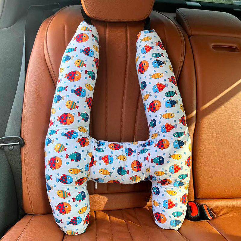 汽车头枕儿童睡觉长途车用载睡眠抱枕睡觉护颈枕头后排座抱枕