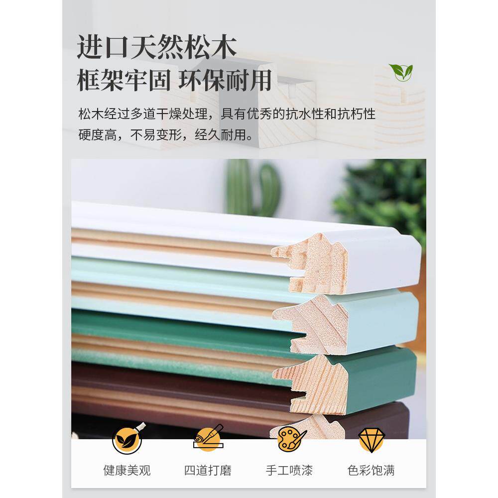 免打孔玄照片墙装饰创意相框Fhfzwhqz?墙过道走廊版小面关积墙面