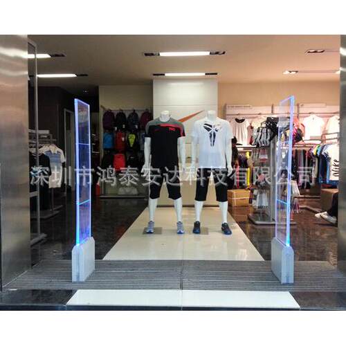 深圳鸿泰安服装店水晶防盗系统服装卖场防盗优惠促销