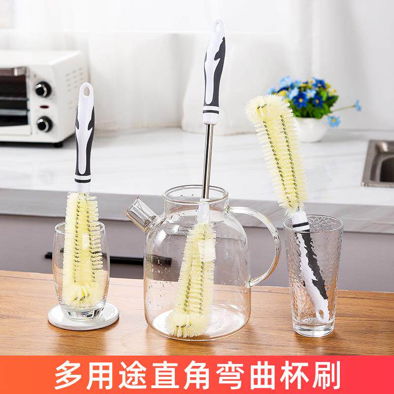 刷茶壶嘴的小刷子清洗茶杯洗茶具细口壶嘴杯口缝隙茶渍刷清洁神器