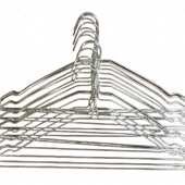 高品质镀锌丝衣架支撑力强厂家直发干洗店洗衣店专用一次性衣架