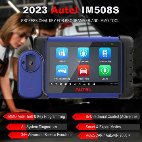 道通Autel MaxiIM IM508S Key Programmer汽车故障诊断钥匙编程仪