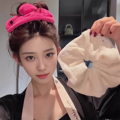 Autumn and Winter Extra Large Dry Hair Towel Hair Ring for H