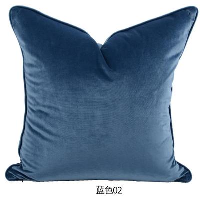 高档轻奢简约天鹅绒丝代绒抱枕靠枕套定制现背厅沙发靠垫床客头靠