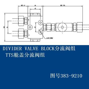 分流阀组球阀TTS博舶舱盖液压阀分流集流阀DWG.383-9210