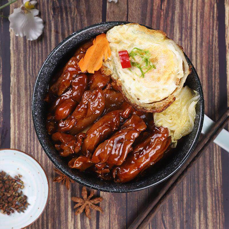照烧鸡腿200g10袋料理包美粒食光即食盖饭料理包简餐外送方便快捷