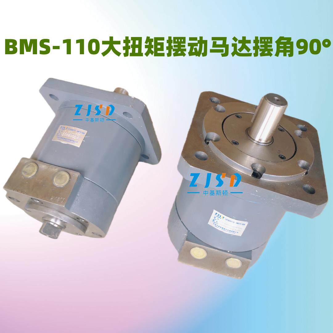 BMD-100单叶片摆动马达摆角270° BMS双叶片摆动马达型号齐全