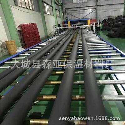 厂家直销华美橡塑保温管 阻燃 管道保温材料 防冻橡塑套管