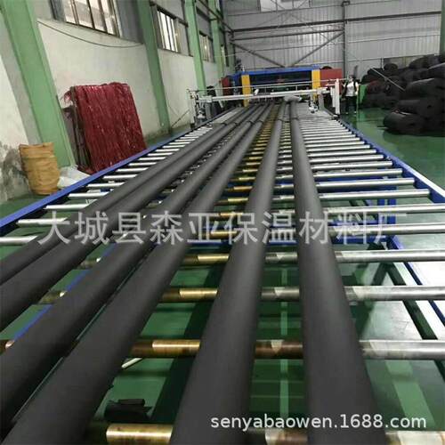 铝箔橡塑保温管阻燃海绵发泡管保温橡塑管壳 现货