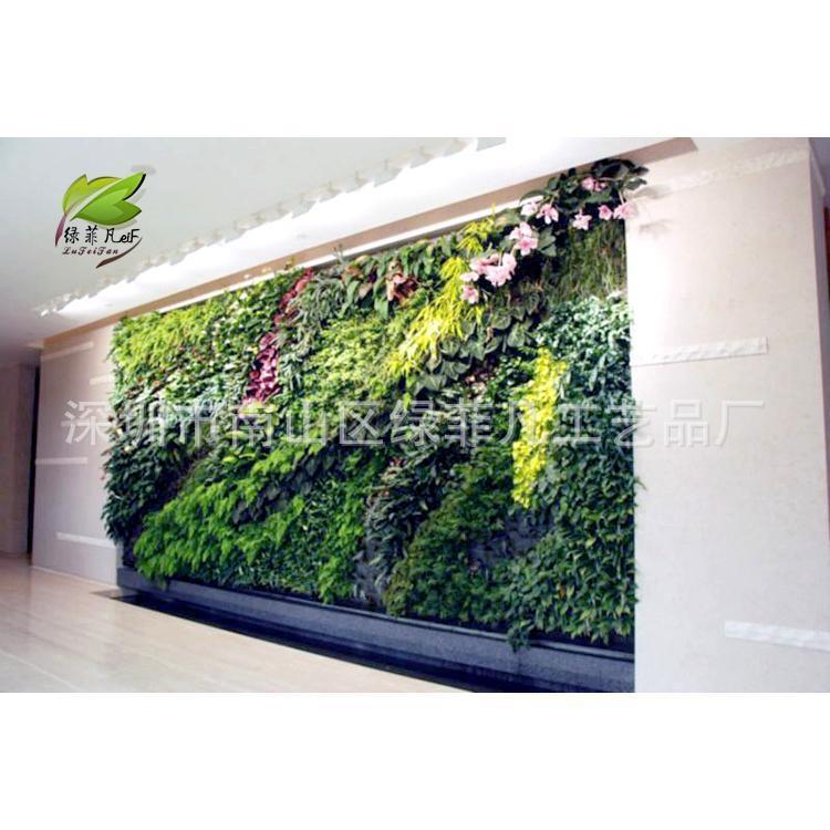 立体室内植物墙创意绿景墙植物墙配材特色装饰墙软装工程装饰