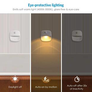 Motion Night Smart Operated LED Battery Light Sensor