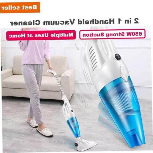 650W Corded Handheld Vacuum Cleaner 14kPa Portable for Home